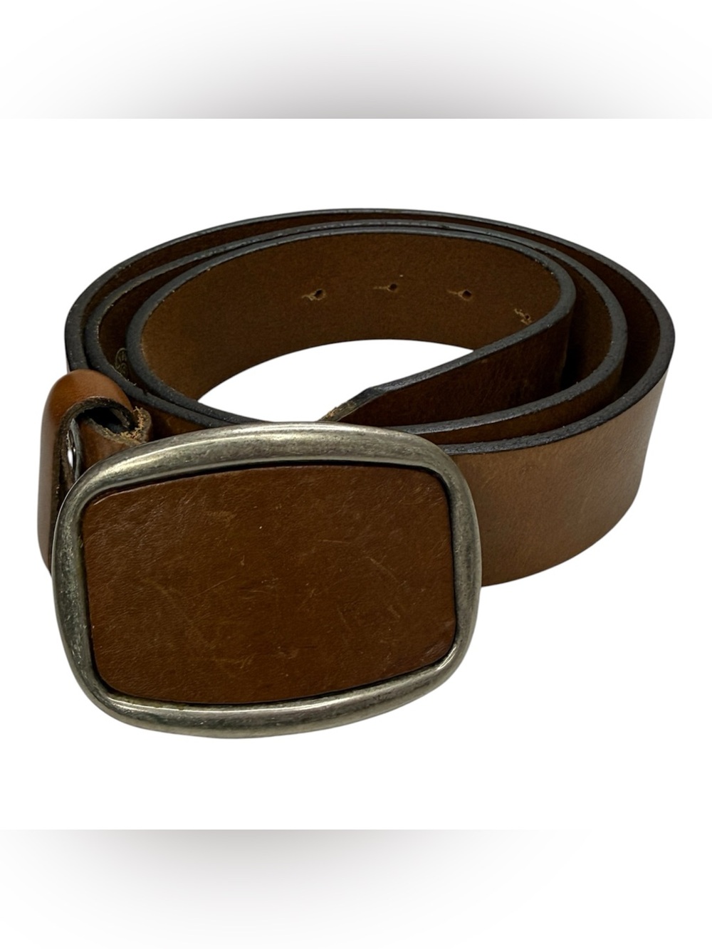 GP & MAX Italian Leather Belt Holes 38.25"-42.25"